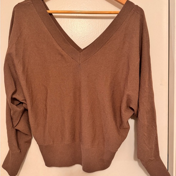 Express Women's Brown Sweater - Picture 3 of 4